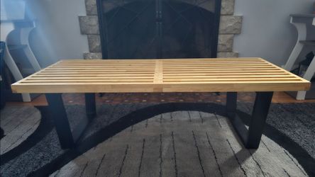 George Nelson style Platform bench
