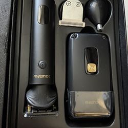 Foil Shaver Electric Shavers For Men Bald Head Shaver Zero Gapped Cordless Nose Hair Trimmer Electric Razor Clipper T-Blade Men's Grooming Kit Profess