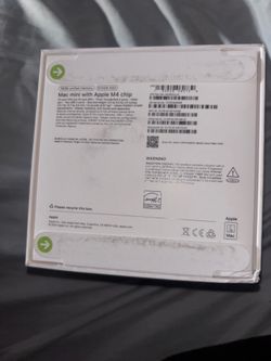 Mac Mini with Apple M4 chip