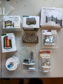 Winter Village Accessories