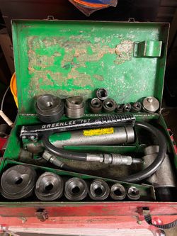Greenlee 767 hydraulic KO set