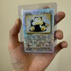 Snorlax LEGENDARY REVERSE HOLO