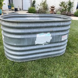 Oval Galvanized Steel Stock Tank