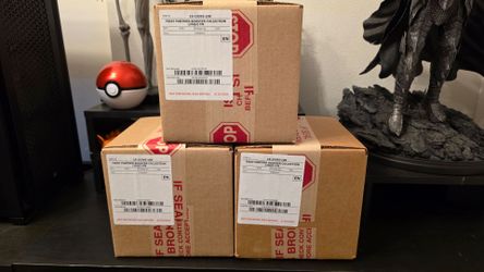 Brand New Sealed Pokemon First Partner Illustration Collection Series 2 Cases!!