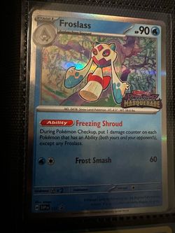 Froslass Holo Pokémon Card Twilight Masquerade SVP