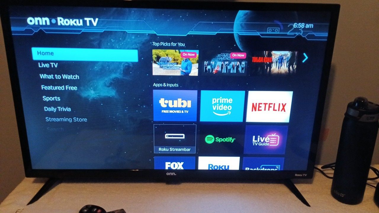 32 Inch Roku Tv. Voice Remote. Stream Bar