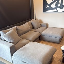 Cloud Couch (Grey Color) Very COMFORTABLE 👍🏻