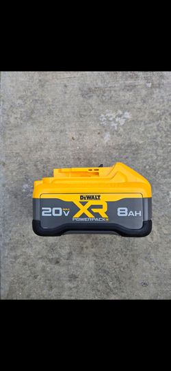 DeWalt 20V Max XR 8Ah Battery Powerpack Brand New
