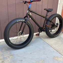 mongoose fat tire bike 26in x 4