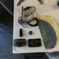 2 spy camera 2 car cameras