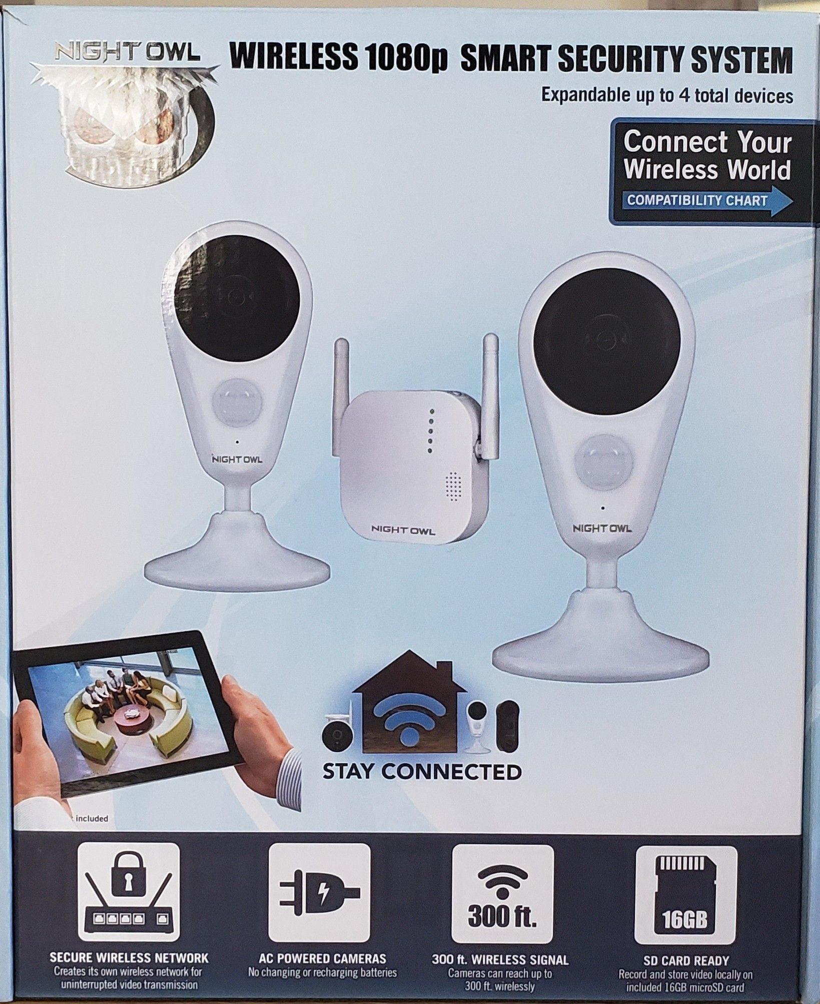 Wireless smart security system