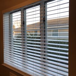 Levolor 2 1/2 in. Real Wood Blinds (Brand New)