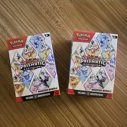Pokémon Prismatic Evolutions Booster Bundles 