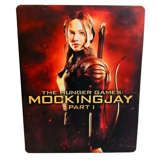 The Hunger Games Mockingjay Part 1 Blu-ray + DVD Steelbook No Scratches On Discs