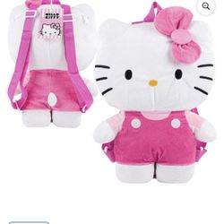 Hello Kitty Plush Back Pack