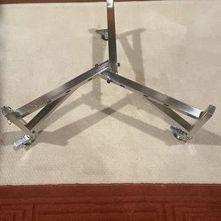 PHYESUVIN Adjustable Universal Firepit Stand for 15" 17" 19.5" 22" 25" 27" FirePit,