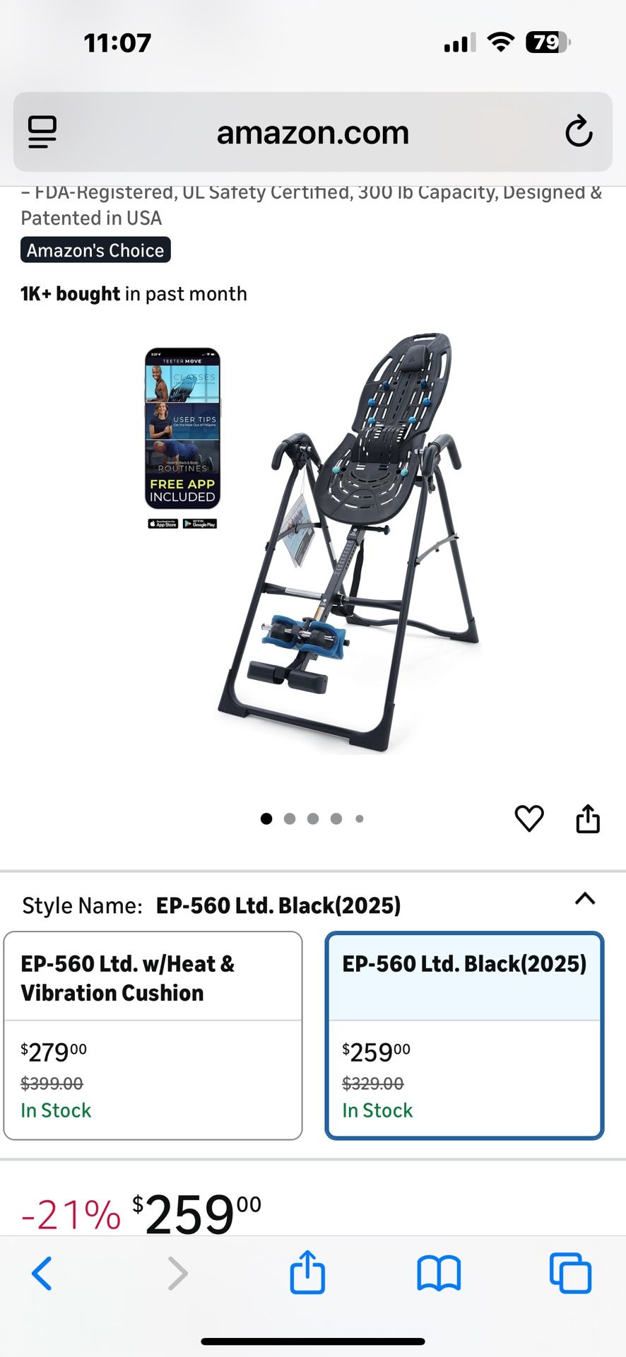 Inversion Table