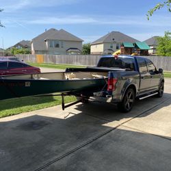 Canoe Trade for Running Motorcycle