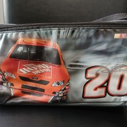 Nascar. Tony Stewart #20. Gray. Track Legal 10 Can Cooler Bag.