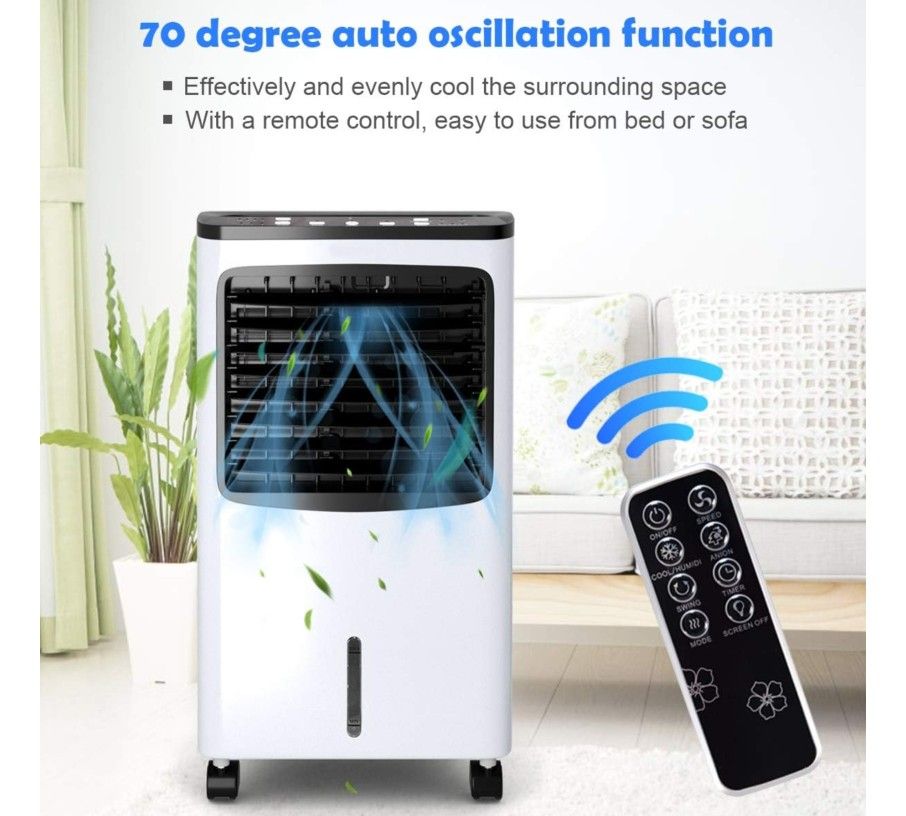 🔥 BRAND NEW Costway EP23665 8L Evaporative Air Cooler – Sealed Box, Never Used! $115