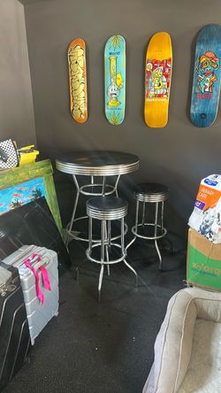 Table and chairs