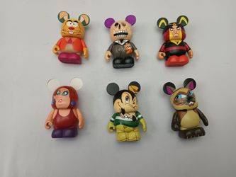 Disney vinylmation lot of 6
