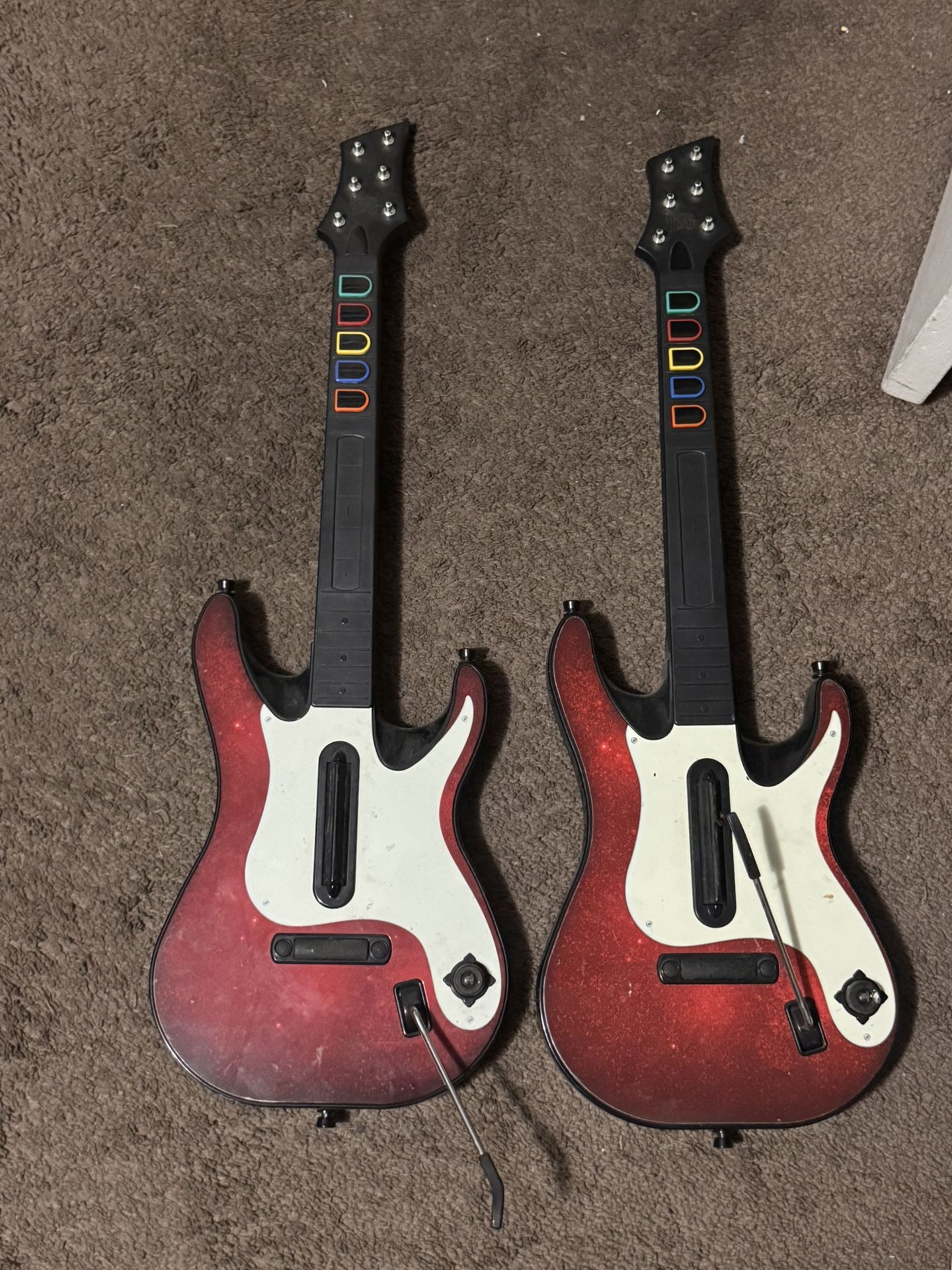 Guitar Hero guitars