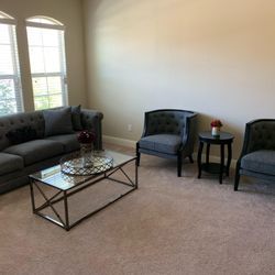 Accent Chairs And Sofa