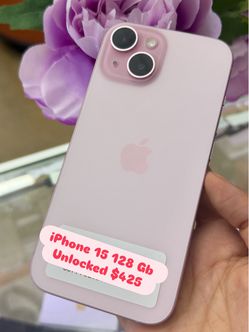 UNLOCKED - IPhone 15 128 Gb and clean imei