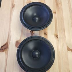 Pristine Vifa 8" Bass Drivers