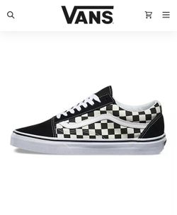 Vans Old Skool Checker shoes size M7.5/W9