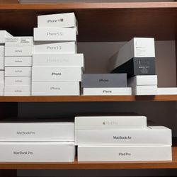 Apple iPhone AirPod MAC Boxes (Empty)