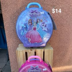 Girls Suitcase And Dresser