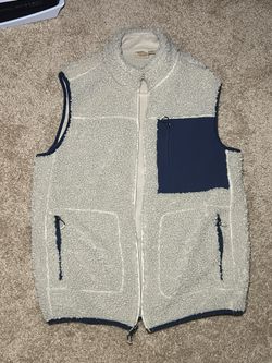 Telluride Men’s Faux Fur Vest Size M
