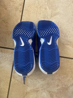 Lebron Nike Blue basketball shoes, size 9.5