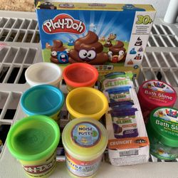 New Play-doh And slime bundle