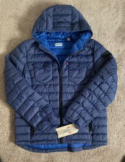Levi’s Loft Puffer Jacket Medium Blue