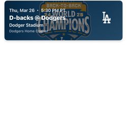 Dodger Tickets 