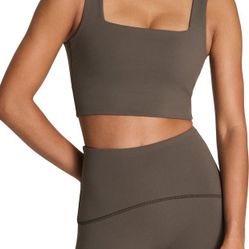 SPANX® Neck Crop Tank Top Sz 1X