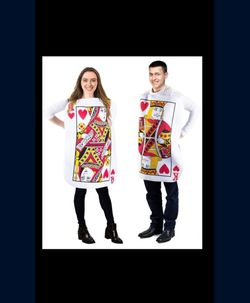 KING AND QUEEN OF HEARTS CARD SET