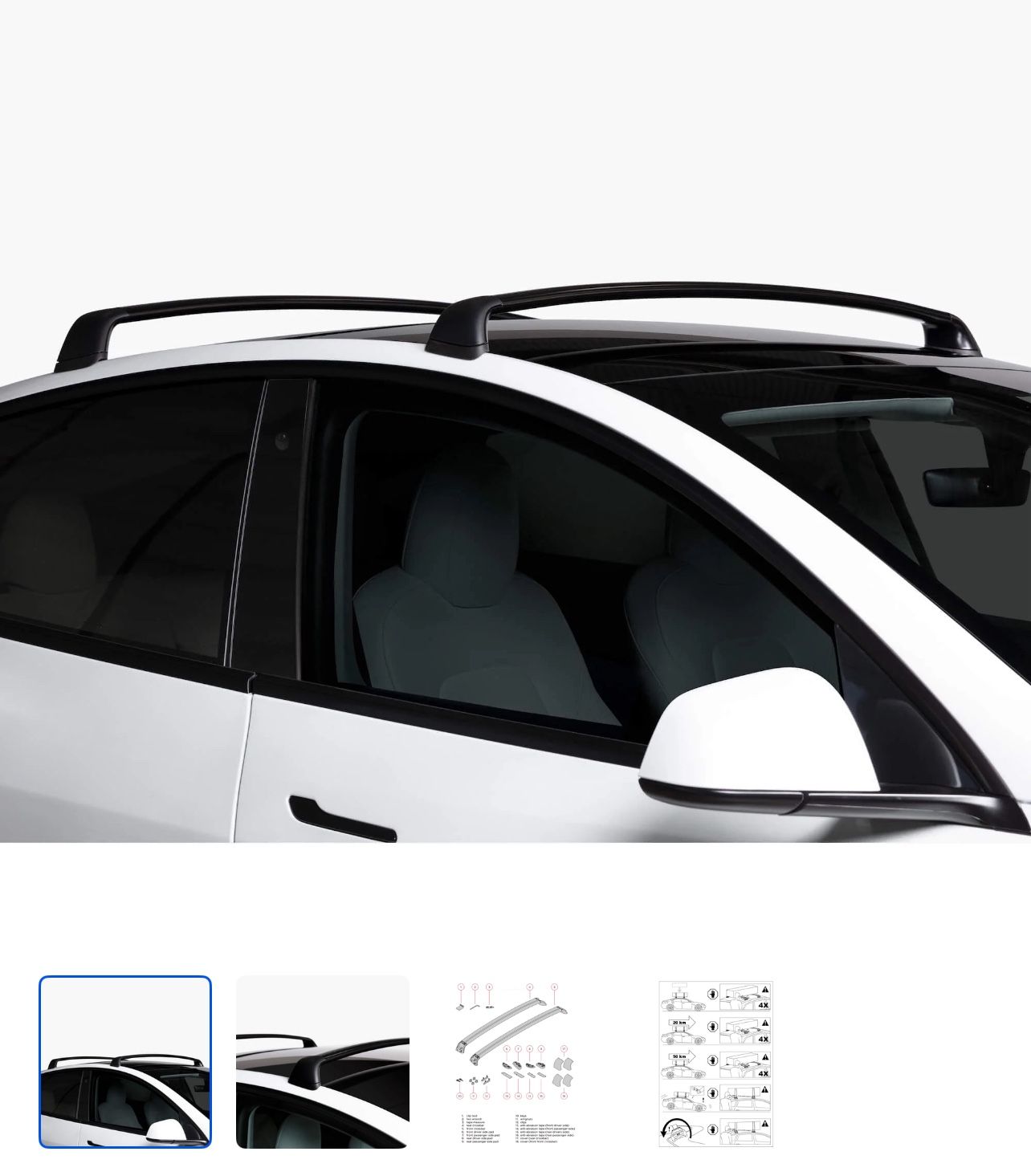 ***READ***Tesla Model Y Roof Rack Cross Bars