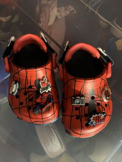 Spider Man Baby Crocs