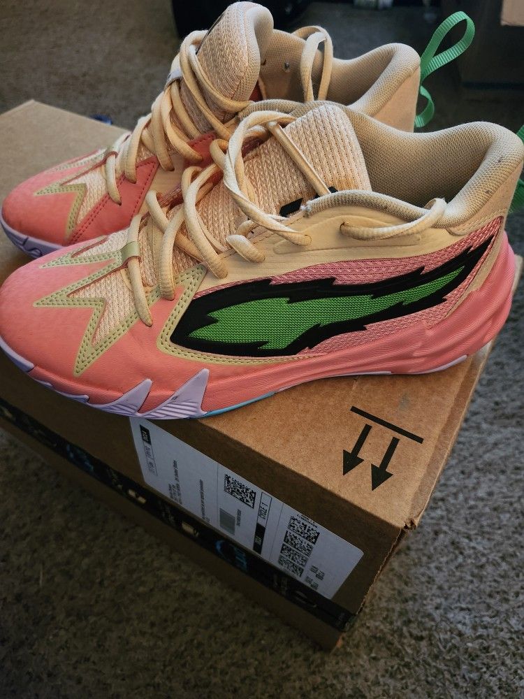 Puma Scoot Zeros Georgia Peach, Size 5.5Y