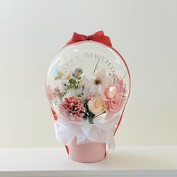 Birthday Anniversary Gift Flower Balloon Bouquet 