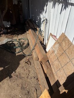 Leftover Lumber / Wood Lot – $100 OBO – Take All Leftover lumber from a project. Various sizes and lengths including 4x4s, 4x6, 2x6s, 2x4s, larger di