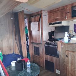 1987 Nomad Trailer Everything Works Fridge Stove Air Conditioner Toilet Water Tanks Pump For Disposal Heater 