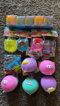 Squishy Collection – Brand New Stress Toys – $10 Each