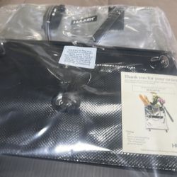 Hulken Silver Large Rolling Cart