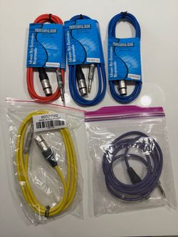 Balanced Mic Cords - $20 each