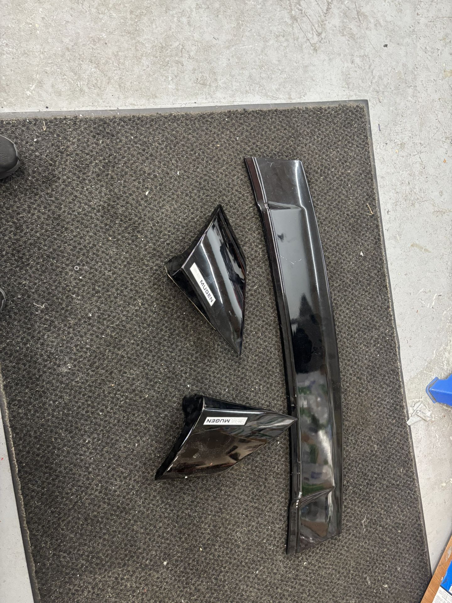 Gloss Black Mugen Spoiler Honda Civic